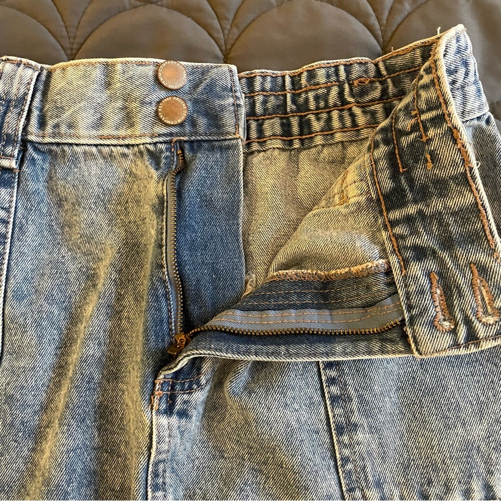 Ardene Blue Denim Mini Skirt - Picture 8 of 8